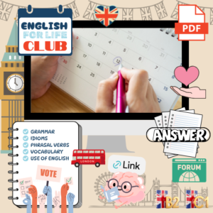 english for life club (mantener el inglés nivel avanzado)