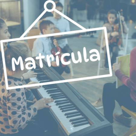 matrícula música